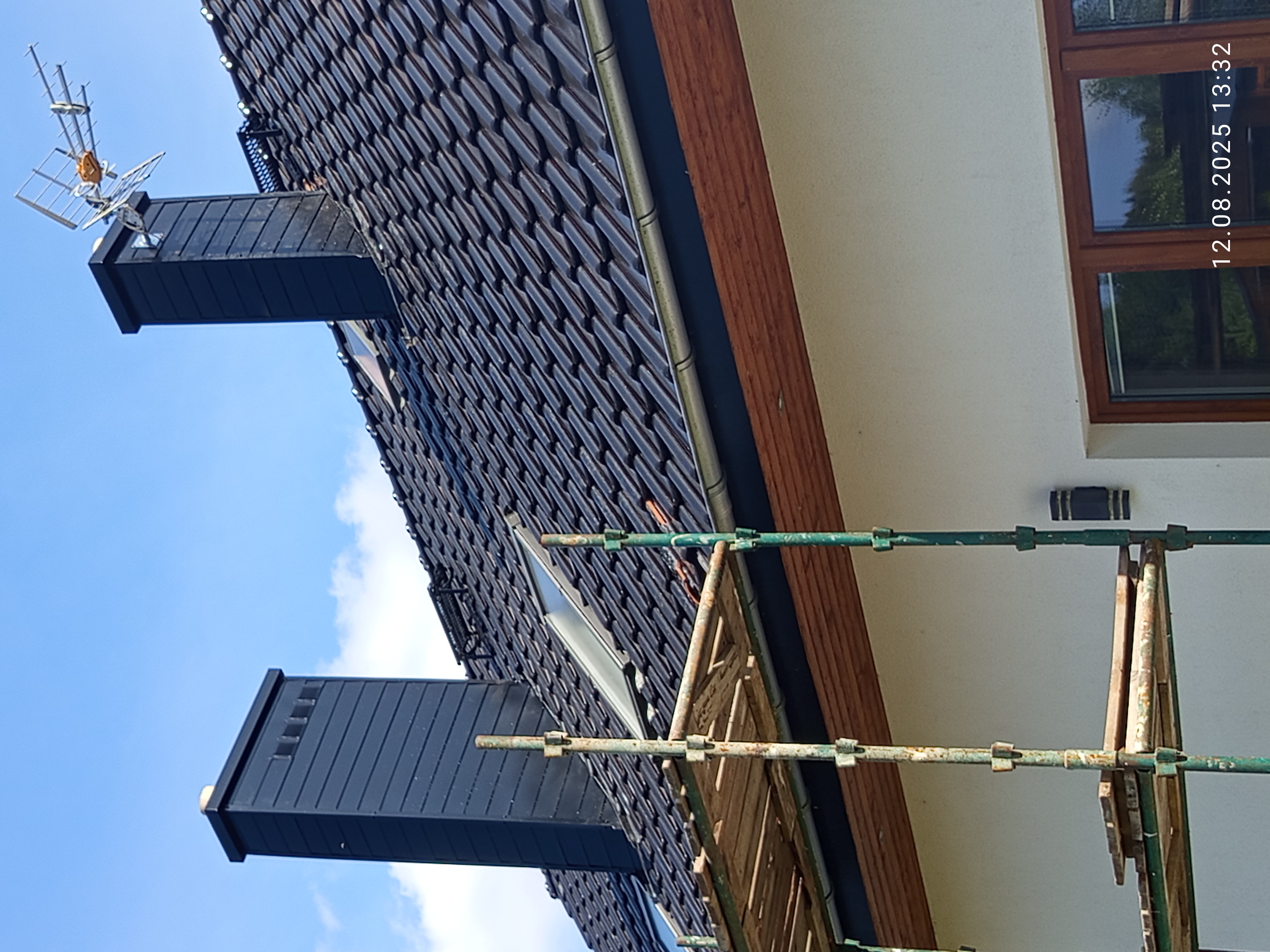 Wymurowanie komina - realizacja